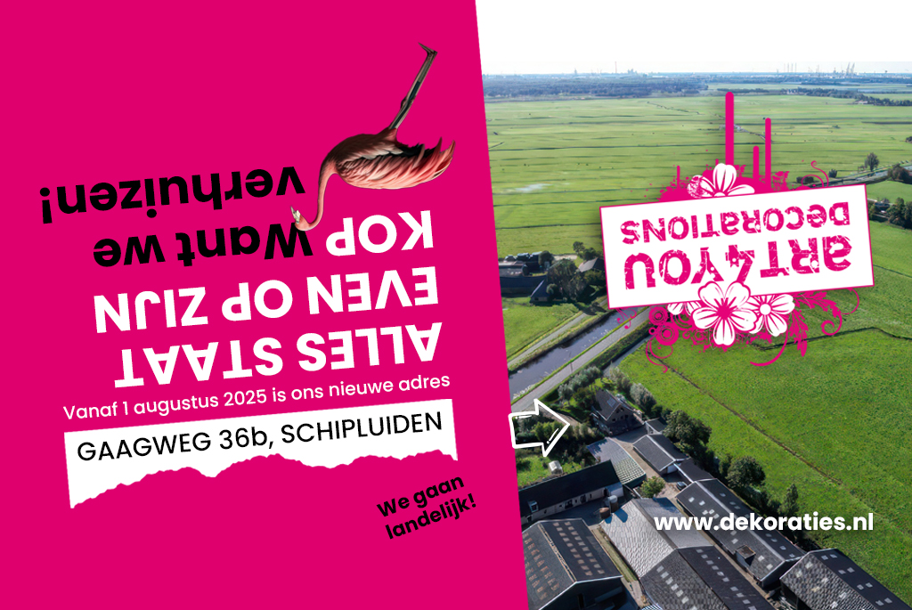 Wij gaan verhuizen